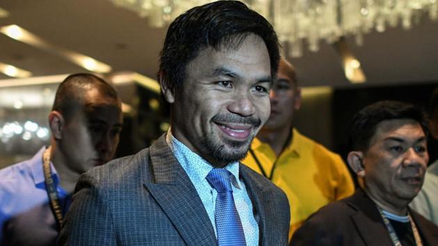 File image of Filipino boxing idol Manny Pacquiao. (AFP) File image of Filipino boxing idol Manny Pacquiao. (AFP)
