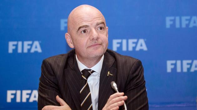 File image of FIFA president Gianni Infantino.(REUTERS)
