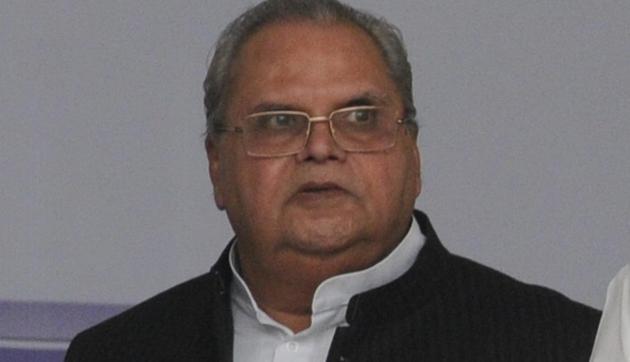 Jammu and Kashmir Governor Satya Pal Malik who has been criticised for abruptly dissolving the state government, defended his decision saying that he had been presented with an “unholy alliance”.(HT File Photo) Jammu and Kashmir Governor Satya Pal Malik who has been criticised for abruptly dissolving the state government, defended his decision saying that he had been presented with an “unholy alliance”.(HT File Photo)