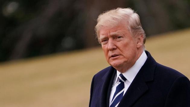 US President Donald Trump has said that “a vast number” of cases concerning his controversial priorities, had been overturned by the Supreme Court CJI. (HT File Photo) US President Donald Trump has said that “a vast number” of cases concerning his controversial priorities, had been overturned by the Supreme Court CJI. (HT File Photo)