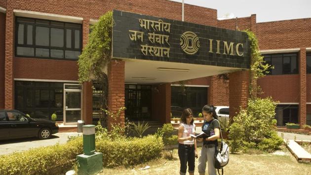 The institute, one of the prestigious journalism schools in the country which functions under the Ministry of Information and Broadcasting, offers postgraduate diploma courses in journalism, advertising and public relations (HT File Photo) The institute, one of the prestigious journalism schools in the country which functions under the Ministry of Information and Broadcasting, offers postgraduate diploma courses in journalism, advertising and public relations (HT File Photo)