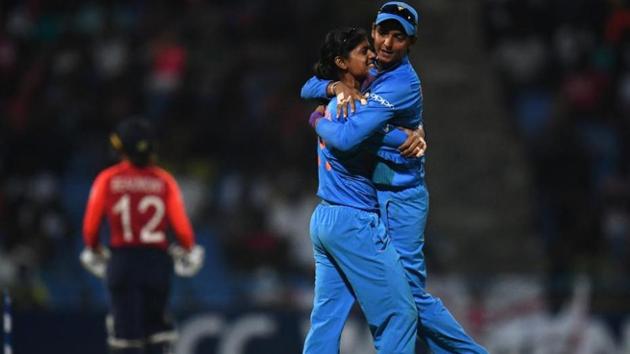 Defending just 113 India struck a couple of early blows. (ICC) Defending just 113 India struck a couple of early blows. (ICC)