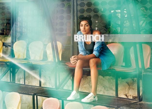 Afshan Ashiq began playing football with the boys from her building (Location courtesy: St Andrew’s Turf Park,  Mumbai, Art direction: Ananya Ghosh, Make-up and hair: Rashmi Shastri)