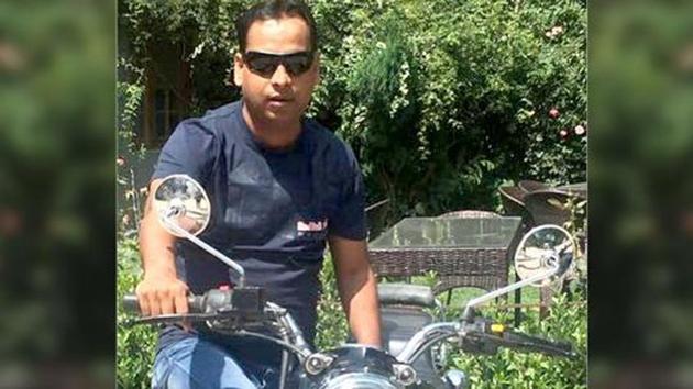 Apple executive Vivek Tewari who was shot dead(HT File Photo)