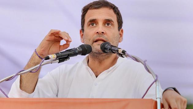 Congress President Rahul Gandhi(PTI File Photo)