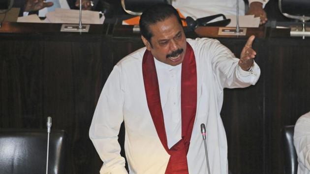 Since his surprise appointment last month, Mahinda Rajapaksa has twice lost confidence votes in parliament to lawmakers backing his predecessor Ranil Wickremesinghe, who has challenged his ouster as illegal.(AP/File Photo)