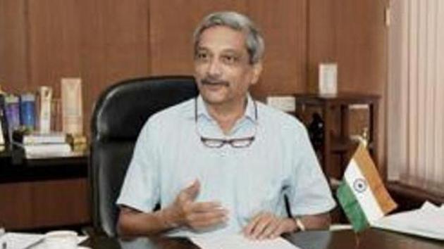 A Goa minister suggested the ailing chief minister, Manohar Parrikar, wanted to resign, but the BJP high command vetoed it.(PTI)