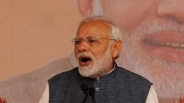Prime Minister Narendra Modi on Thursday laid a foundation of City Gas Distribution (CGD) projects in 129 districts including five in Jharkhand through video-conferencing(HT FilePhoto)