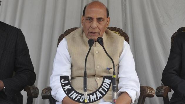 Home Minister Rajnath Singh(Waseem Andrabi/ HT File Photo) Home Minister Rajnath Singh(Waseem Andrabi/ HT File Photo)
