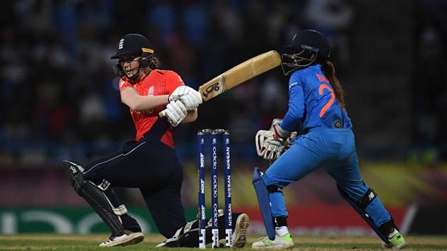 ICC Women’s World T20 semi-final: England beat India by 8 wickets(IDI via Getty Images)
