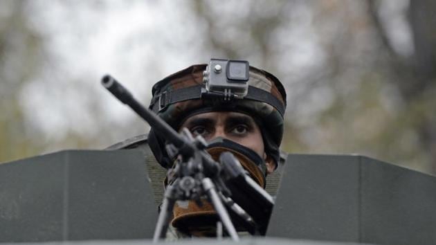 A militant accused of killing journalist Shujaat Bukhari was among the six operatives linked to Lashkar-e-Taiba and Hizbul Mujahideen who were killed on Friday in a gun battle with security forces in Jammu and Kashmir’s Anantnag district, officials said. (Tauseef Mustafa / AFP File) A militant accused of killing journalist Shujaat Bukhari was among the six operatives linked to Lashkar-e-Taiba and Hizbul Mujahideen who were killed on Friday in a gun battle with security forces in Jammu and Kashmir’s Anantnag district, officials said. (Tauseef Mustafa / AFP File)