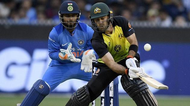 Melbourne: Australia's Glenn Maxwell bats during the Twenty20 international cricket match. (AP) Melbourne: Australia's Glenn Maxwell bats during the Twenty20 international cricket match. (AP)