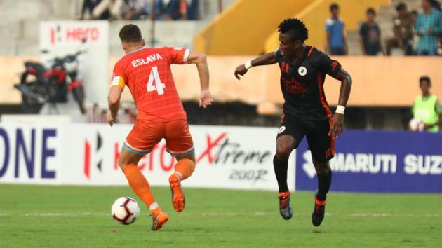 Chennai City defeated Neroca FC in their I-League encounter.(AIFF)