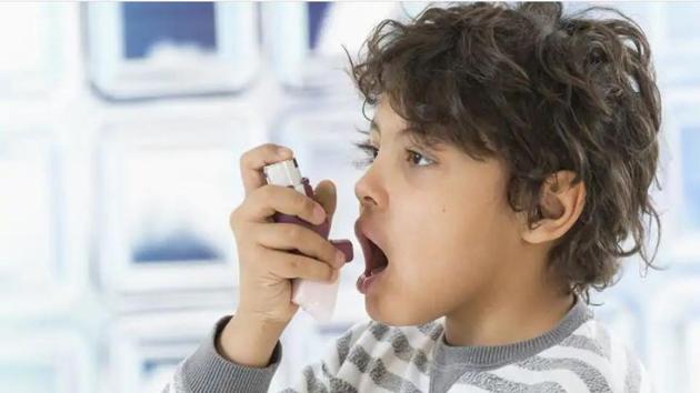 Around one in three children under the age of five cough and wheeze when they have colds and other viral infections because infections cause inflammation, which may also make the inner lining of airways to swell up and restrict air flow.(Shutterstock)