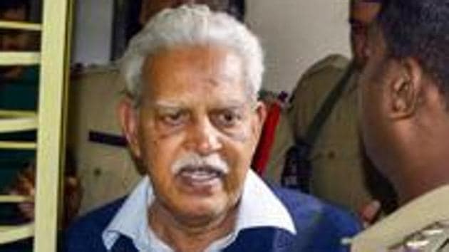 Pune police on Friday filed an application in the sessions court seeking an extension of 90 days to file the charge sheet against activists Sudha Bhardwaj, Arun Ferreira, Vernon Gonsalves and Varavara Rao, all accused of inciting violence in the Elgar Parishad case. (PTI PHOTO) Pune police on Friday filed an application in the sessions court seeking an extension of 90 days to file the charge sheet against activists Sudha Bhardwaj, Arun Ferreira, Vernon Gonsalves and Varavara Rao, all accused of inciting violence in the Elgar Parishad case. (PTI PHOTO)