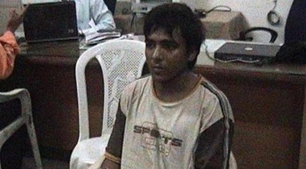 26/11 Mumbai Terror Attack - Mohammed Ajmal Kasab, the lone surviving member of the 10-man group which attacked several Mumbai landmarks, is seen at an undisclosed location under police custody in this undated video grab.(REUTERS)