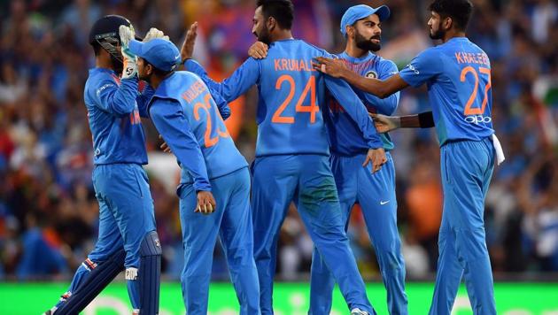 India were clearly the better side on the day and after a disciplined effort by the bowlers, the batsmen led by Virat Kohli got the job done as the visitors galloped away to a series-levelling win.(AFP)