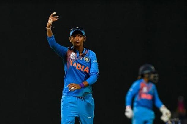 File photo of Harmanpreet Kaur.(AFP)