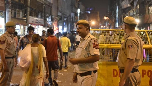 Police said that the men allegedly planned to carry out a terror strike in the national capital.(HT Photo/Representative image)