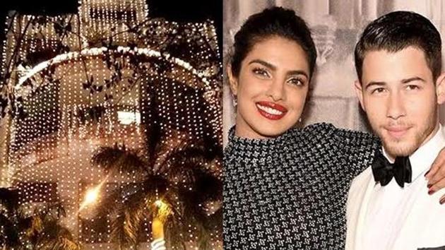 Priyanka Chopra’s home is all lit up before her wedding with Nick Jonas. Priyanka Chopra’s home is all lit up before her wedding with Nick Jonas.