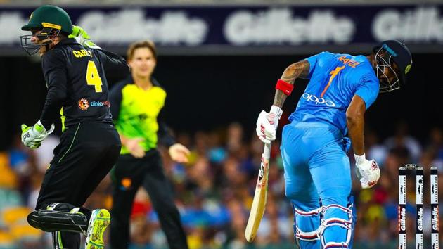 KL Rahul has failed to rise to the challenges in the just concluded T20I series against Australia. (AFP) KL Rahul has failed to rise to the challenges in the just concluded T20I series against Australia. (AFP)