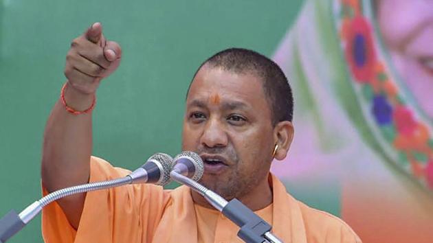 Uttar Pradesh chief minister Yogi Adityanath addressing a gathering in Itarsi on November 21.(PTI File photo) Uttar Pradesh chief minister Yogi Adityanath addressing a gathering in Itarsi on November 21.(PTI File photo)