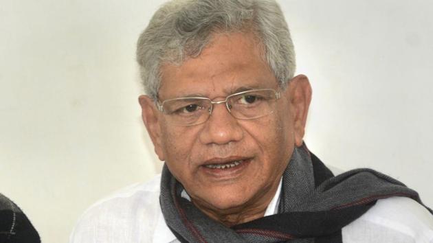 Prime Minister Narendra Modi is now interfering with court proceedings which is extremely dangerous, CPI-M leader Sitaram Yechury said on Monday.(PTI Photo) Prime Minister Narendra Modi is now interfering with court proceedings which is extremely dangerous, CPI-M leader Sitaram Yechury said on Monday.(PTI Photo)
