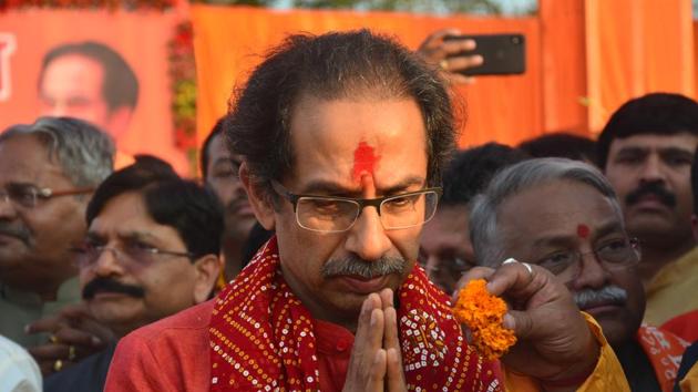 Shiv Sena Chief Uddhav Thackeray made his much-talked about visit to Ayodhya last week to take up the issue of building Ram temple. (Deepak Gupta / Hindustan Times File) Shiv Sena Chief Uddhav Thackeray made his much-talked about visit to Ayodhya last week to take up the issue of building Ram temple. (Deepak Gupta / Hindustan Times File)