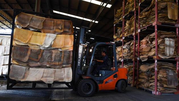 “A climate of uncertainty” pervades the industry after US tariffs hit nearly half of all Chinese imports, according to Karako Kittipol, marketing manager at Thai Hua Rubber. “Chinese companies don’t want to have too much rubber in stock,” he told AFP. The value of the yuan against the US dollar has also dipped, making rubber more expensive for Chinese manufacturers. (Jonathan Klein / AFP) 