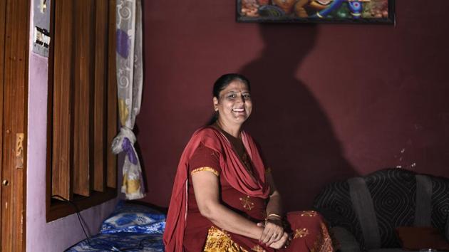 Like the rest of the country, it was common for male theatre artistes in Shahjahanpur to cross-dress for female roles. Rachna Sharma, younger daughter of a railway employee, stirred a controversy of sorts by entering the all-male domain when she joined Anand’s group. Rachna’s father used to organise Ramleela among his colleagues, and saw nothing wrong in his daughter doing theatre. (Burhaan Kinu / HT Photo) Like the rest of the country, it was common for male theatre artistes in Shahjahanpur to cross-dress for female roles. Rachna Sharma, younger daughter of a railway employee, stirred a controversy of sorts by entering the all-male domain when she joined Anand’s group. Rachna’s father used to organise Ramleela among his colleagues, and saw nothing wrong in his daughter doing theatre. (Burhaan Kinu / HT Photo)