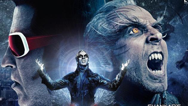 2.0 stars Akshay Kumar and Rajinikanth.