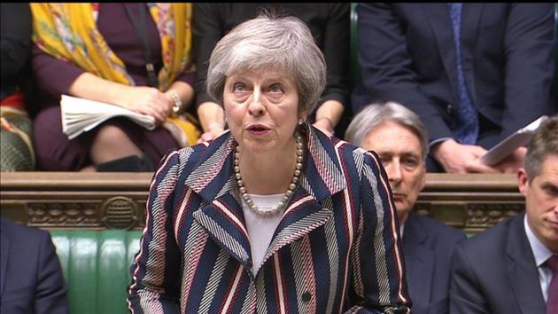 Britain's Prime Minister Theresa May. (REUTERS) Britain's Prime Minister Theresa May. (REUTERS)