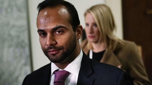 Goerge Papadopoulos (pictured) was an obscure oil industry analyst when he joined Donald Trump campaign’s foreign policy advisory team in March 2016.(AFP)