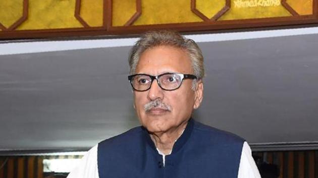 Pakistan president Arif Alvi in Islamabad.(AFP File Photo)