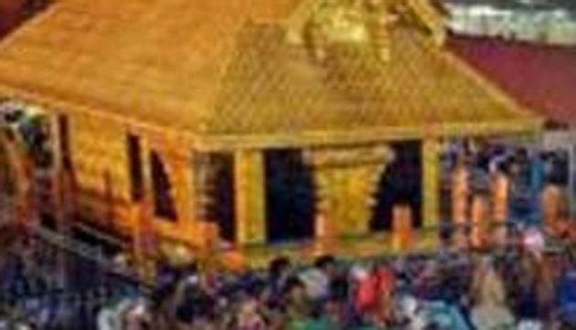 The Kerala High Court Tuesday ordered that no protests or demonstrations should be held at Sabarimala, holding that it was not a place for such activities.(PTI)