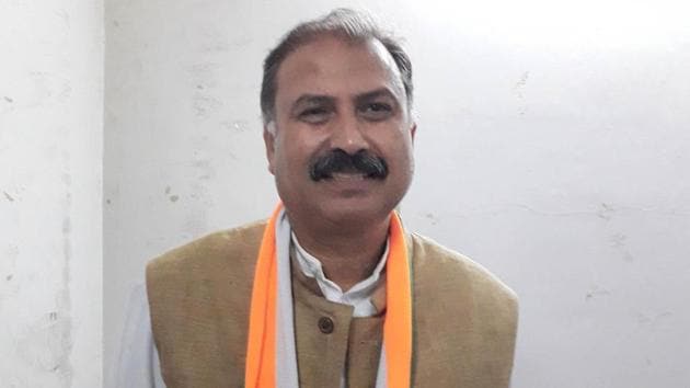 Rafeeq Khan is contesting the Rajasthan assembly election from the Adarsh Nagar constituency in Jaipur on a Congress ticket.(HT Photo)