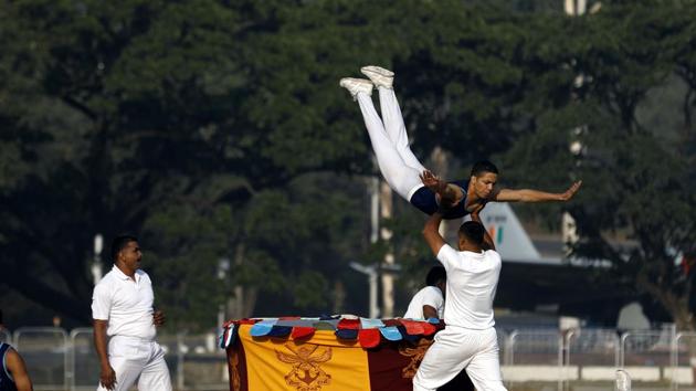 253 cadets conferred degrees at the convocation ceremony of the 135th course of national defence academy. (RAHUL RAUT/HT PHOTO) 