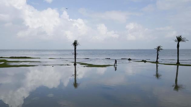 A boy catches fish during high tide. The Sundarbans, shared by India and Bangladesh, include the world’s largest mangrove forest as well as rare or endangered tigers, dolphins, birds and reptiles. (Rupak De Chowdhuri / REUTERS) A boy catches fish during high tide. The Sundarbans, shared by India and Bangladesh, include the world’s largest mangrove forest as well as rare or endangered tigers, dolphins, birds and reptiles. (Rupak De Chowdhuri / REUTERS)