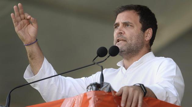Congress president Rahul Gandhi said Narendra Modi has broken every single promise, including being an “honest” Prime Minister. Addressing a students’ convention organised by private educational institutions, he said the Congress party believes in fairness and all its policies are designed to create a level playing field. (PTI File) Congress president Rahul Gandhi said Narendra Modi has broken every single promise, including being an “honest” Prime Minister. Addressing a students’ convention organised by private educational institutions, he said the Congress party believes in fairness and all its policies are designed to create a level playing field. (PTI File)