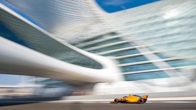 McLaren’s Belgian driver Stoffel Vandoorne steers his car during the third practice session at the Yas Marina circuit, in Abu Dhabi, ahead of the Abu Dhabi Formula One Grand Prix. (Andrej Isakovic / AFP) McLaren’s Belgian driver Stoffel Vandoorne steers his car during the third practice session at the Yas Marina circuit, in Abu Dhabi, ahead of the Abu Dhabi Formula One Grand Prix. (Andrej Isakovic / AFP)