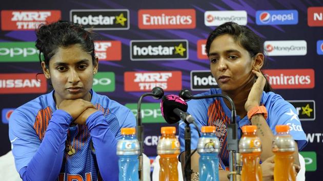 File image of Mithali Raj (left) and Harmanpreet Kaur. (IDI via Getty Images) File image of Mithali Raj (left) and Harmanpreet Kaur. (IDI via Getty Images)