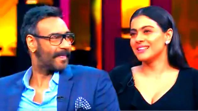 Ajay Devgn and Kajol will appear on December 2 episode of Karan Johar’ Koffee With Karan 6.(Instagram)