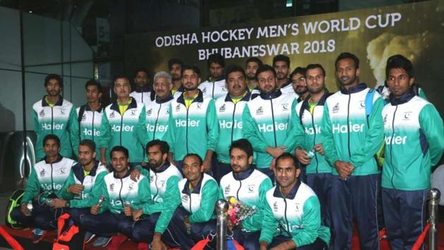 Pakistan will take on twice champions Germany in the Hockey World Cup.(PTI)