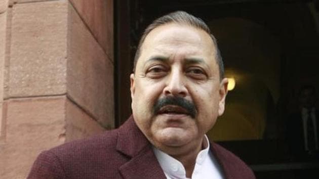 MoS PMO, Jitendra Singh, has said that a university can’t be used as a platform for anti-India meeting and that there has to be commitment to national integrity.(HT Photo)