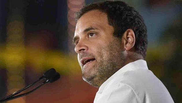 Congress President Rahul Gandhi(PTI) Congress President Rahul Gandhi(PTI)