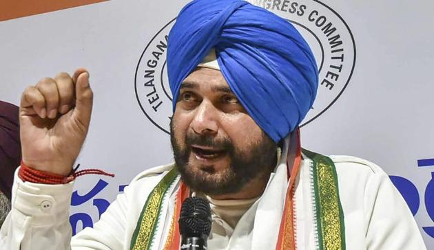 Punjab Cabinet Minister Navjot Singh Sidhu(PTI)