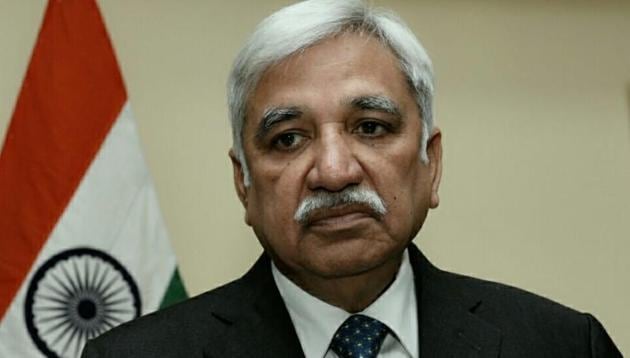 The Election Commission will hold the 2019 general election under Sunil Arora.(Arvind Yadav/HT Photo)