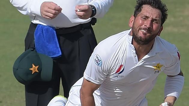 Yasir Shah picked up 14 wickets in the second Test against New Zealand in Dubai.(AFP)