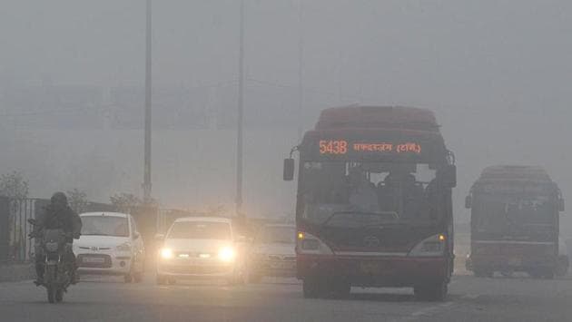 Delhi witnessed its coldest day of the season on Sunday as the mercury dropped below 10 degrees Celsius. (AFP Photo) Delhi witnessed its coldest day of the season on Sunday as the mercury dropped below 10 degrees Celsius. (AFP Photo)