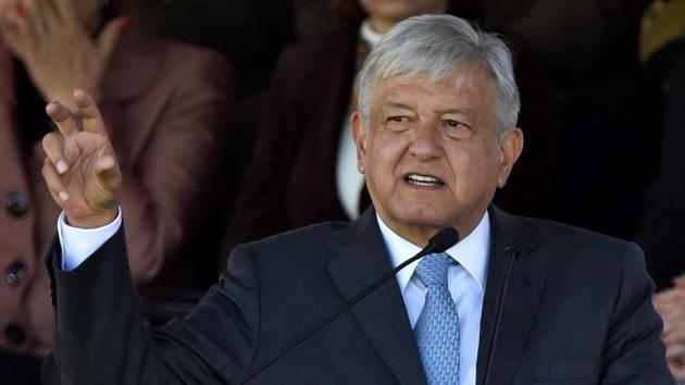 Mexico's President Andres Manuel Lopez Obrador has said the strategy will be put to a public vote, likely in March. (AFP) Mexico's President Andres Manuel Lopez Obrador has said the strategy will be put to a public vote, likely in March. (AFP)